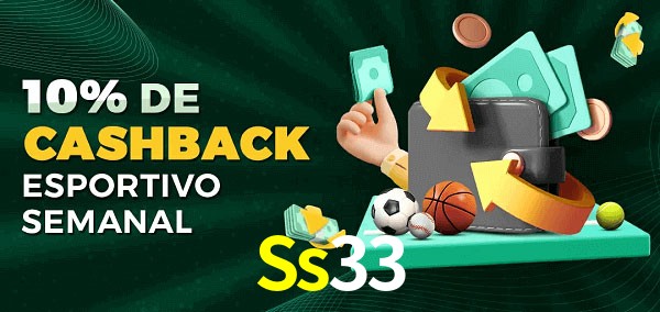 10% de bônus de cashback na Ss33